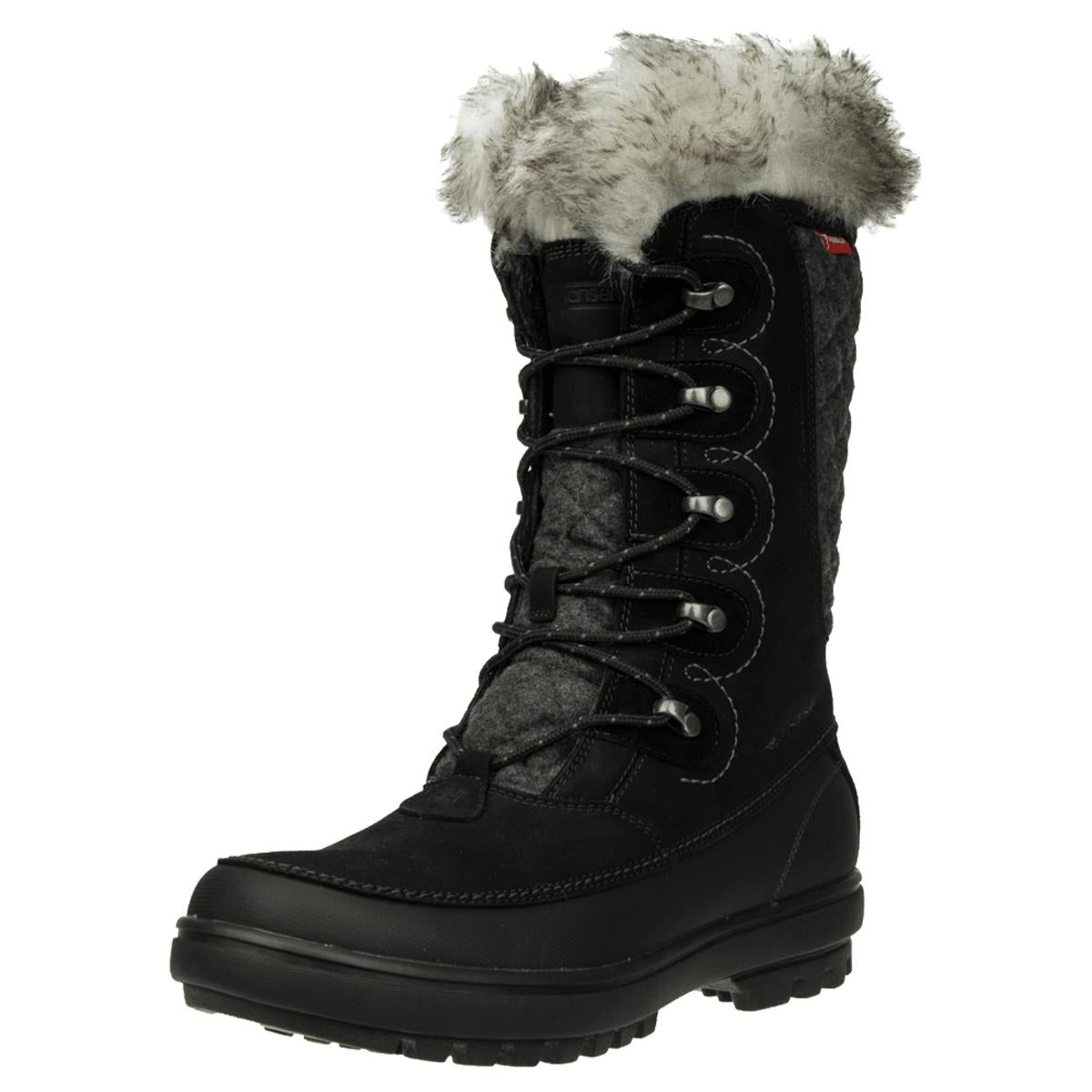 Side of Garibaldi VL Boots In Jet Black