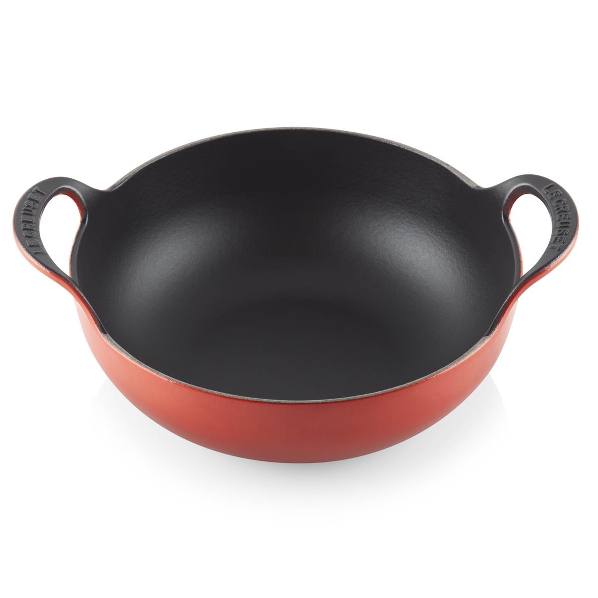 Le Creuset 24cm Cast Iron Balti Dish Cerise