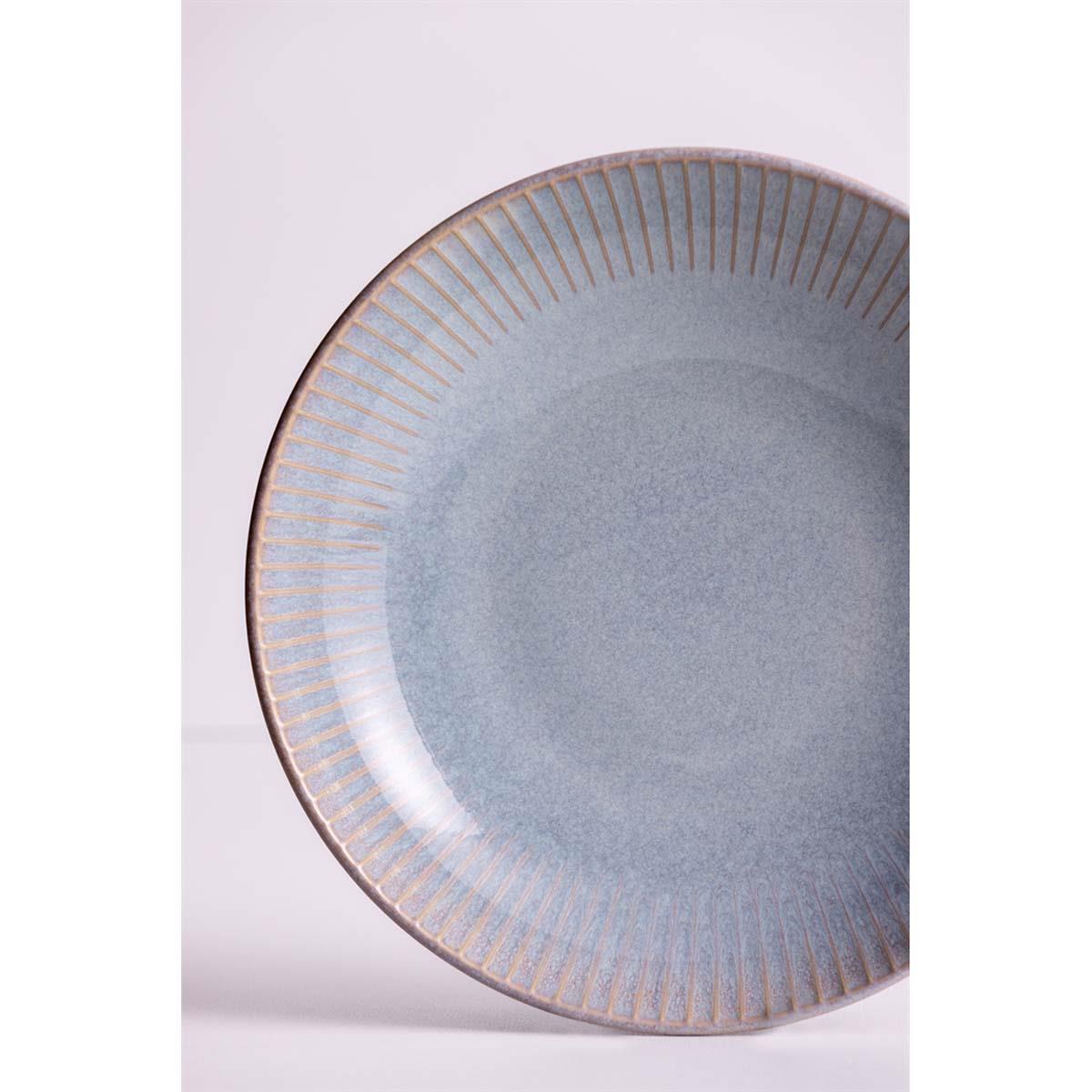 GREY Mason Cash Reactive Linear Dinner Plate LS