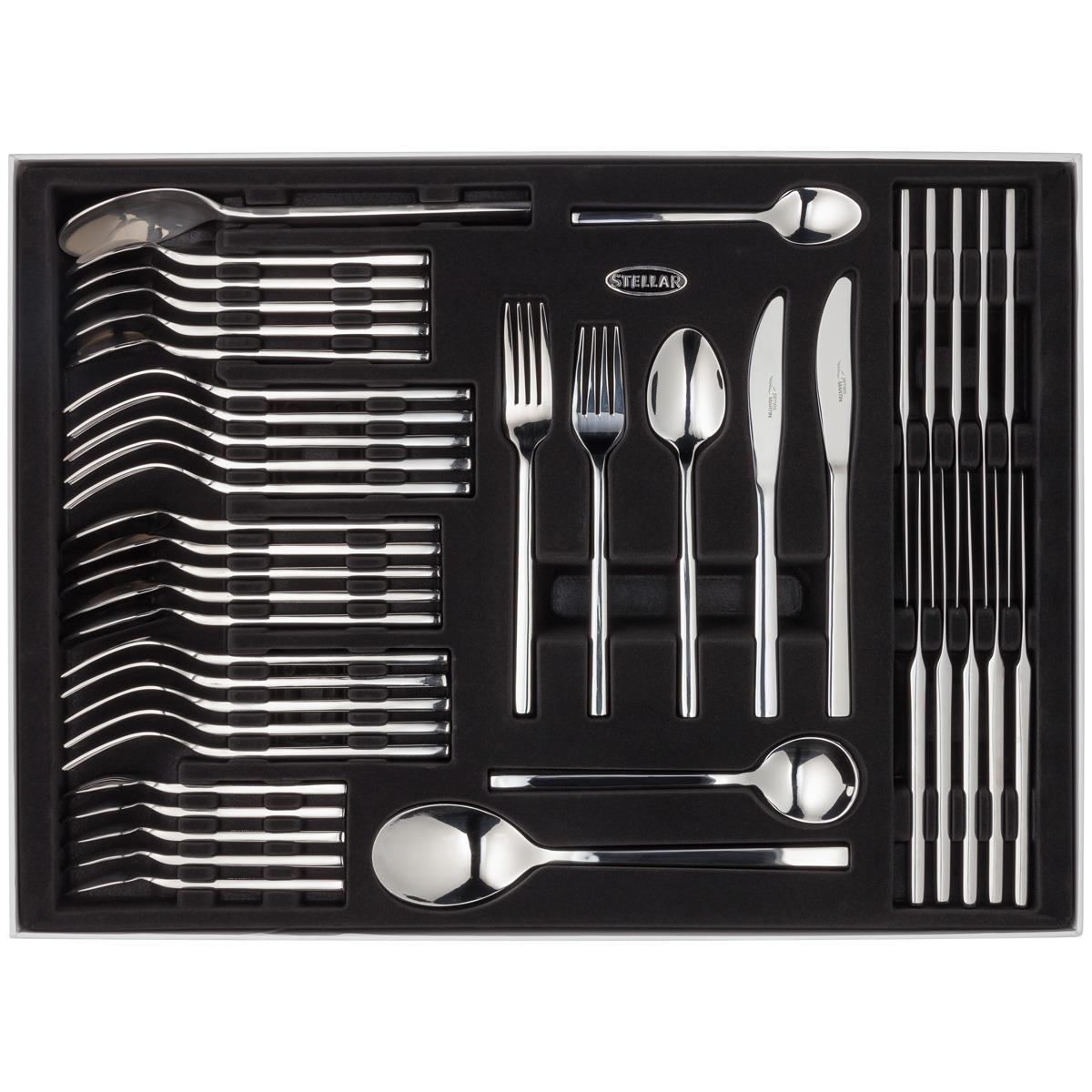 Stellar James Martin 44 Piece Cutlery Set in Box