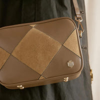 Harlequin Fairfax & Favor Womens Finsbury Cross Body Bag closeup wearing