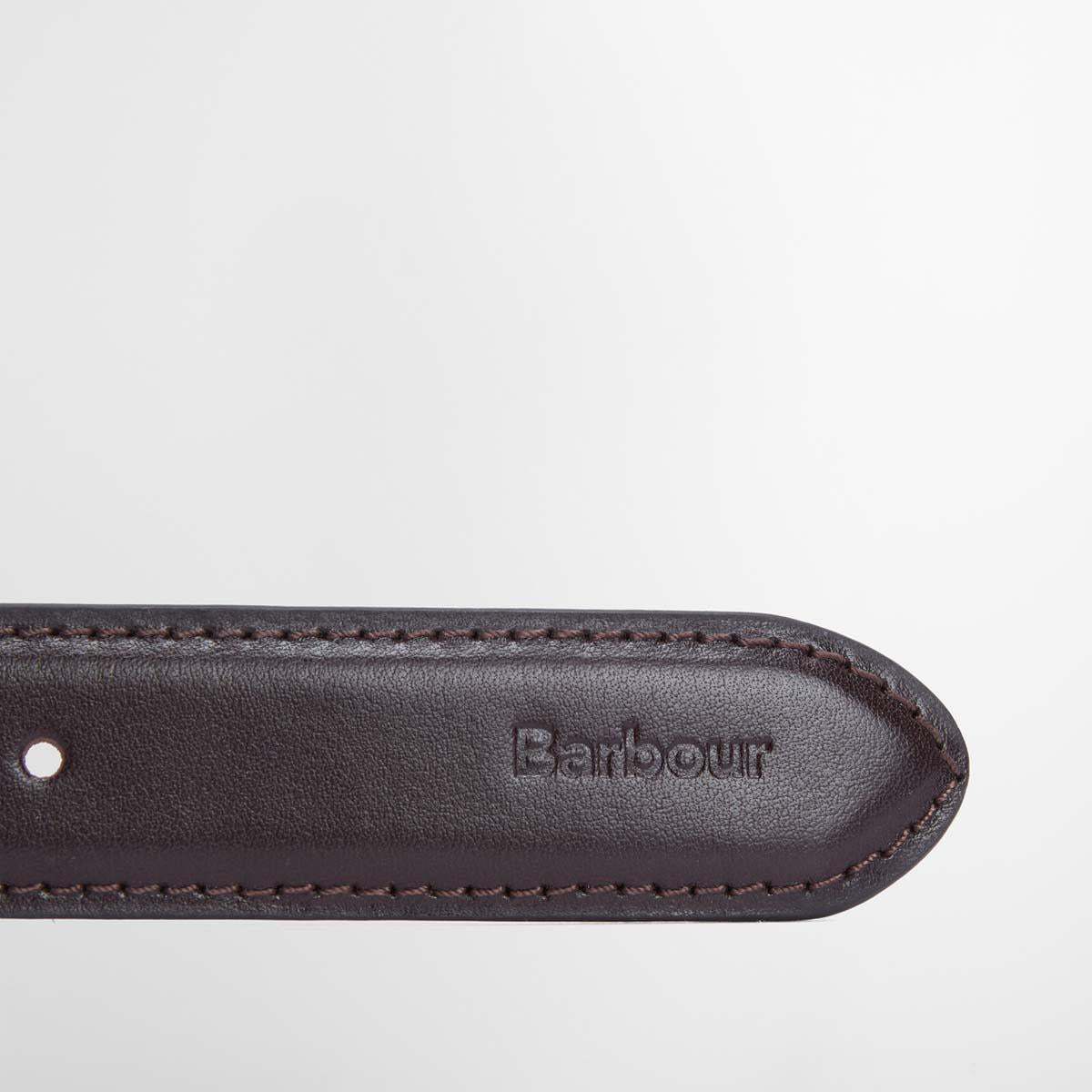 Barbour Mens Clyde Leather Belt