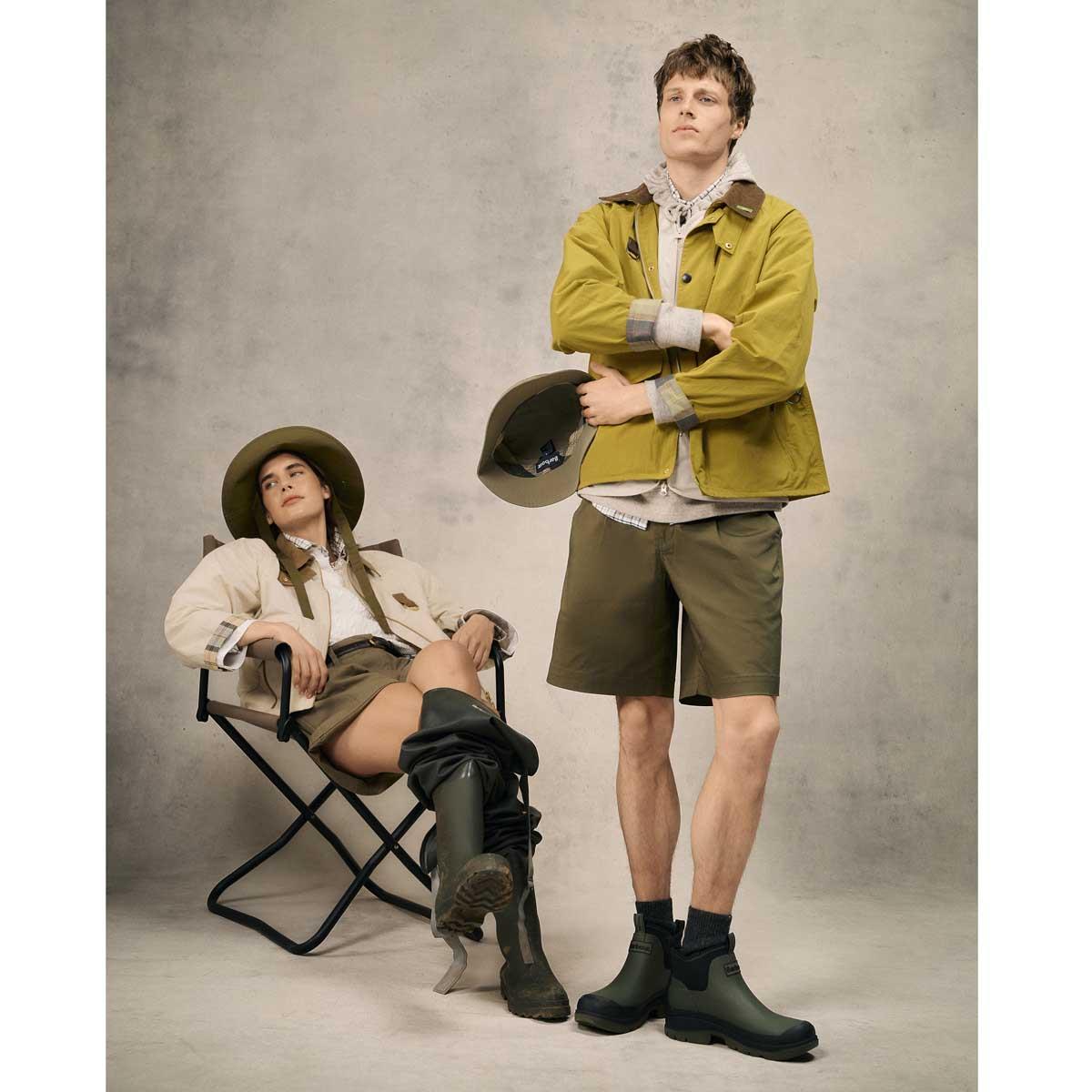Dusky Green Barbour Kershope Hat lifestyle9