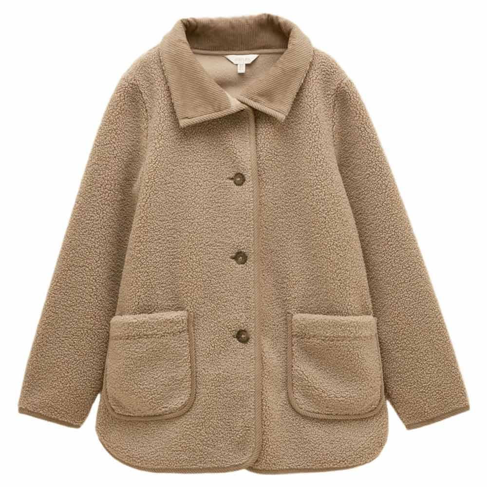 Joules Womens Sadie Longline Fleece Jacket