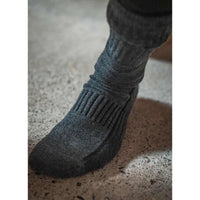 Seeland Mens Field Heavy Merino Sock On Model