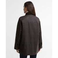 Barbour Womens Modern Checked Border Wax Jacket