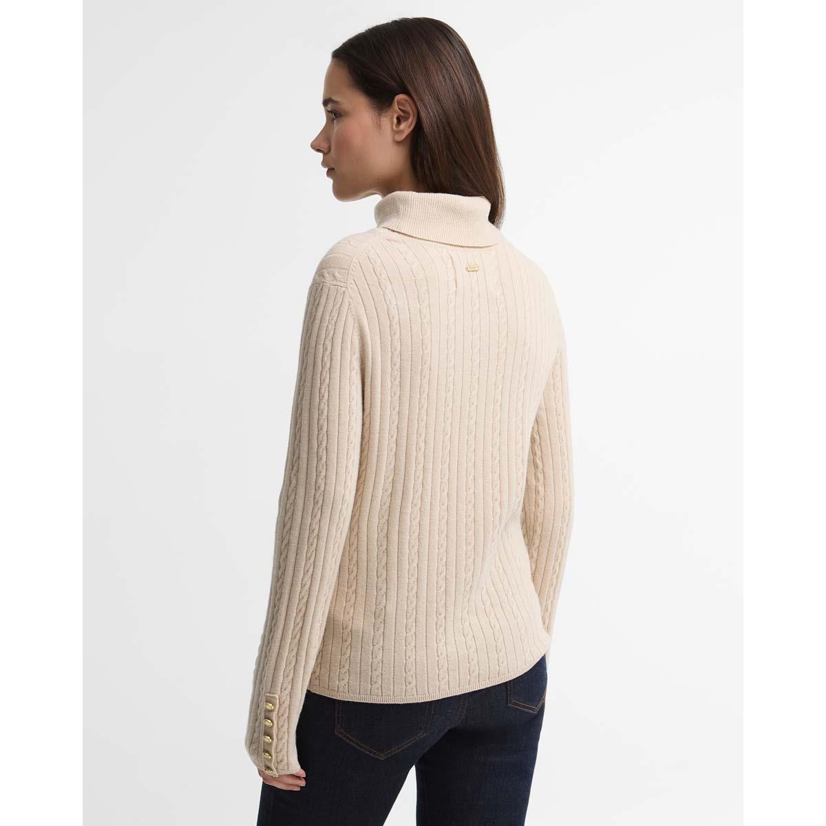 BIRCH Barbour Womens Georgette Knitted Jumper BACK
