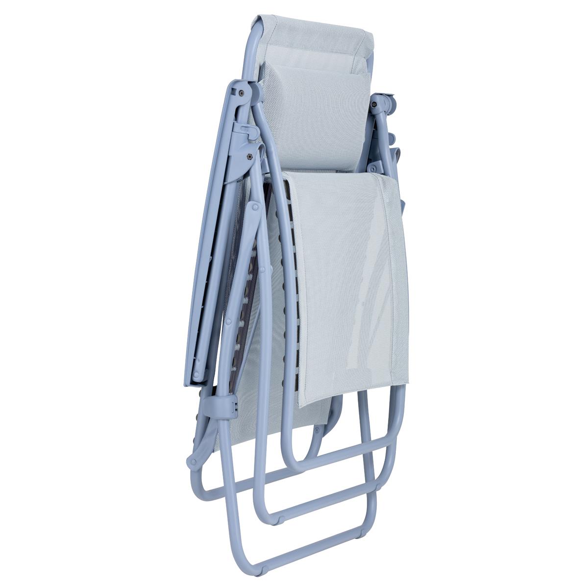 Folded Ciel Lafuma Colour Block R Clip Batyline ISO Recliner