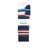 Barbour Mens Summer Stripe Socks 2 Pack