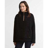 Barbour Womens Bamburgh Fleece Jumper Black