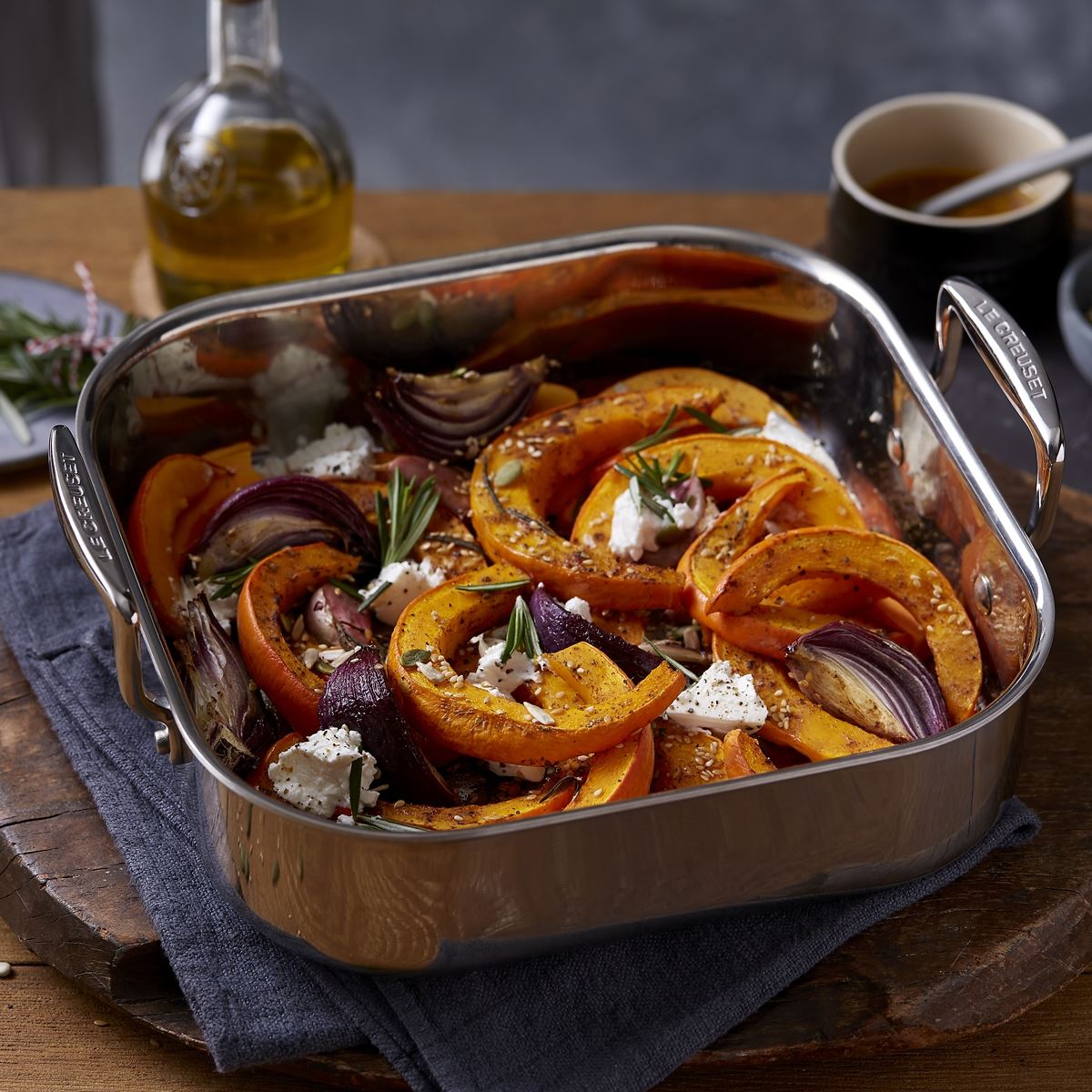 Le Creuset 3 Ply Stainless Steel 26cm Square Roaster