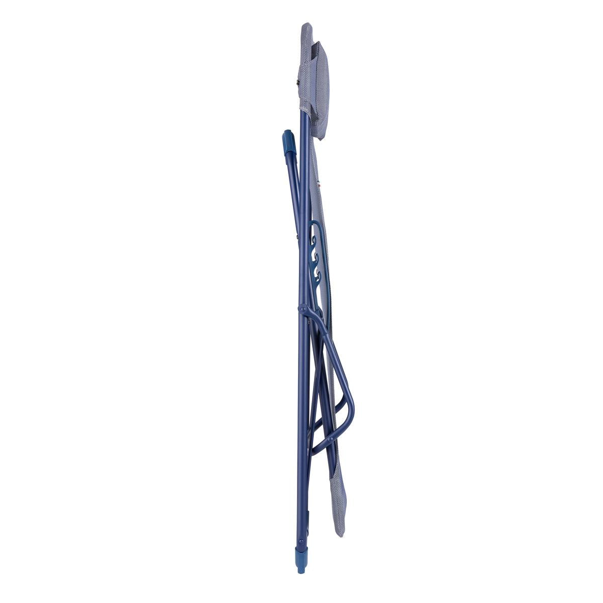 Indigo Lafuma Transaswing Batyline ISO Folding Rocking Deckchair Folded