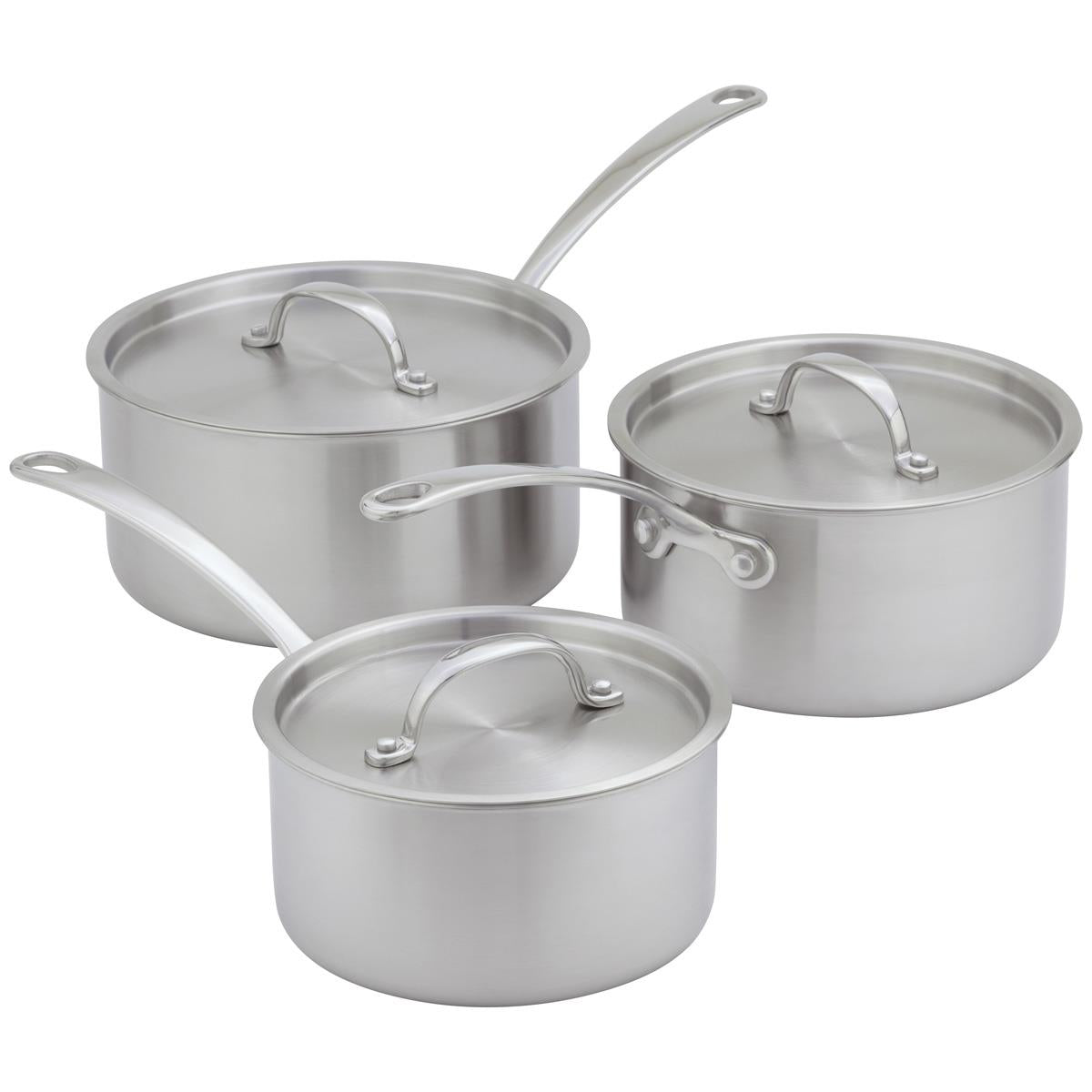 Stellar Eclipse 3 Piece Saucepan Set