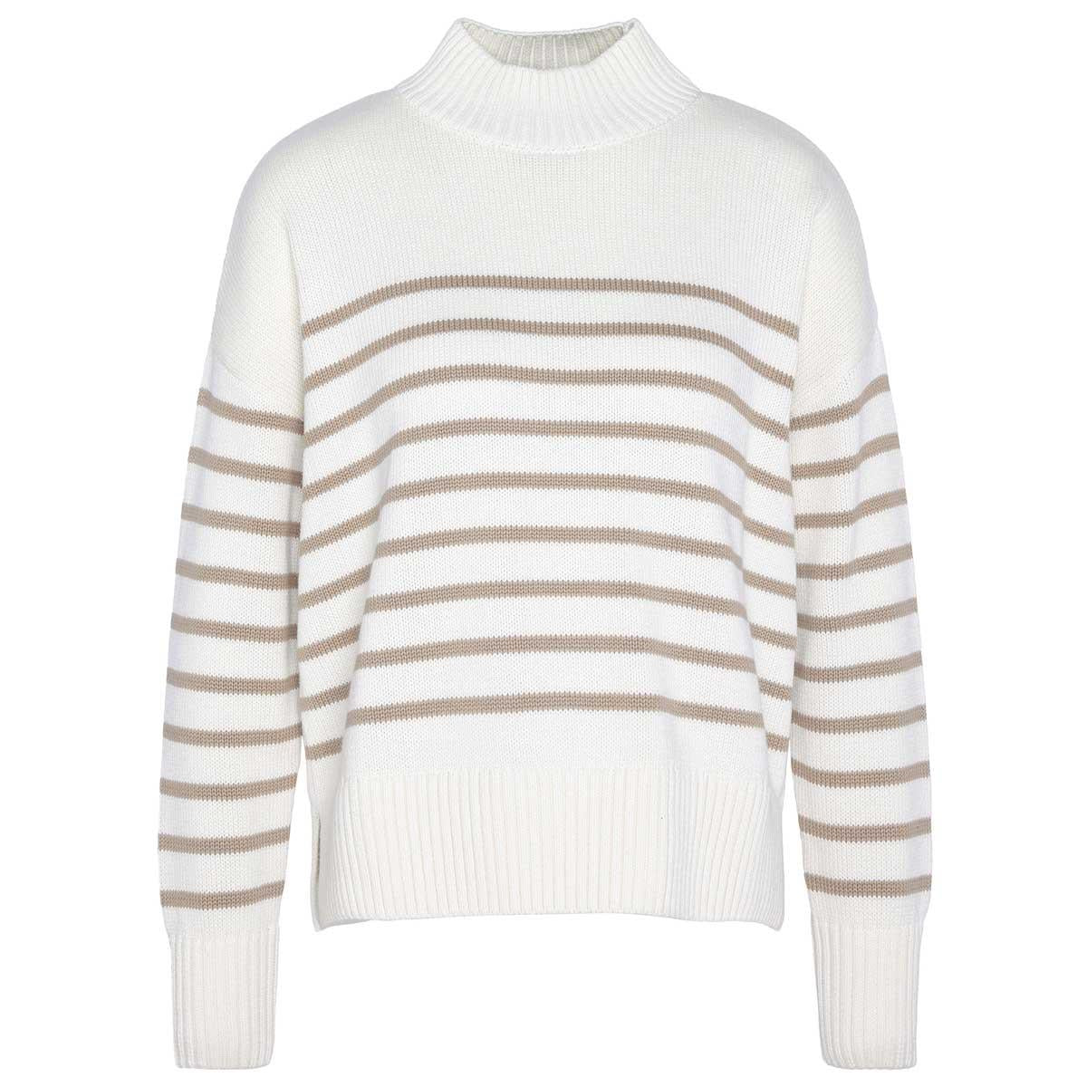 Cloud/Camel Barbour Womens Shelly Knitted Jumper