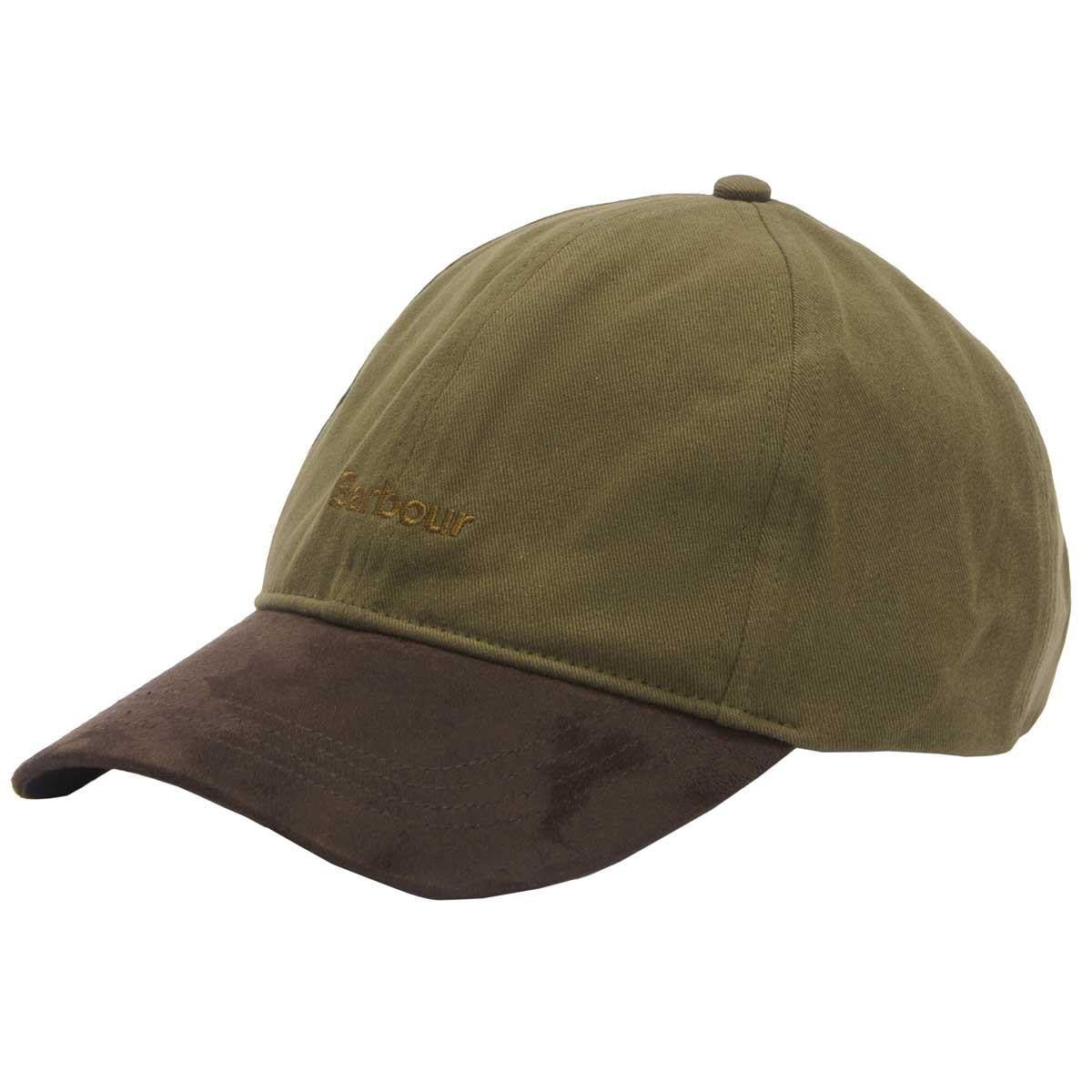 Uniform Green Barbour Mens Langdale Cap