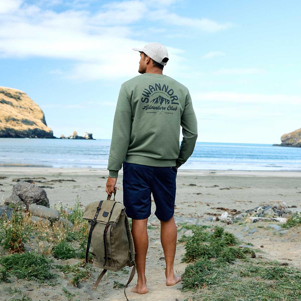 Swanndri Mens Summit Crew Jumper