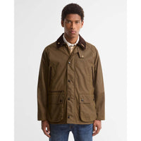 BROWN Barbour Mens Icons Bedale Wax Jacket FRONT