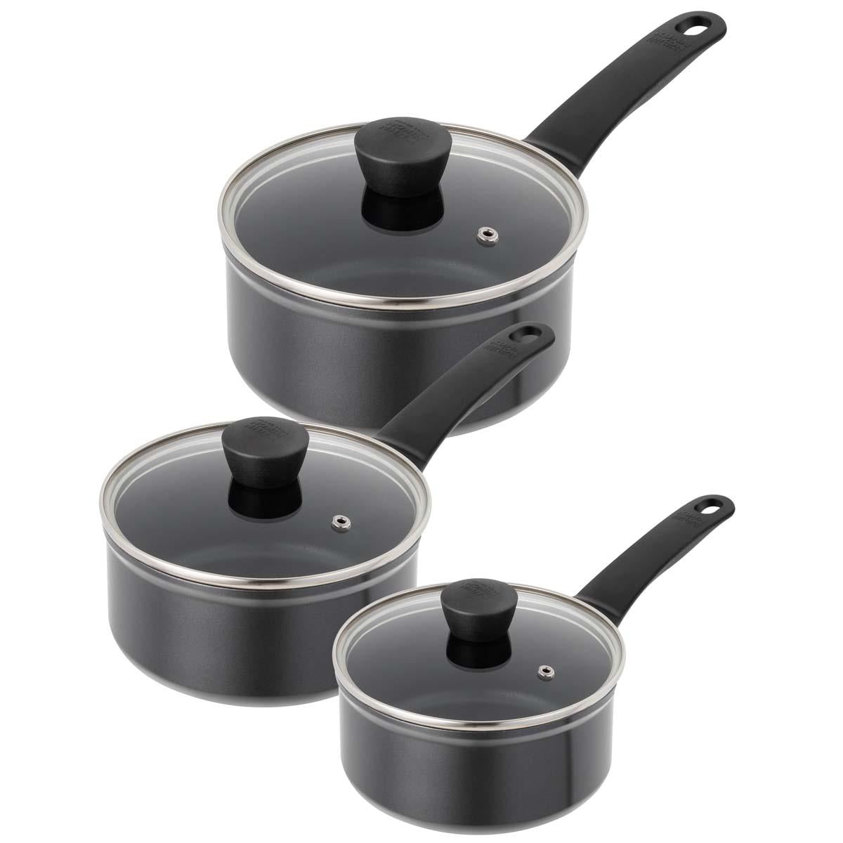 Kuhn Rikon Easy Induction Non-Stick 3 Piece Saucepan Set