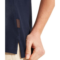 Navy Schoffel Womens St Ives Polo Shirt SIDE