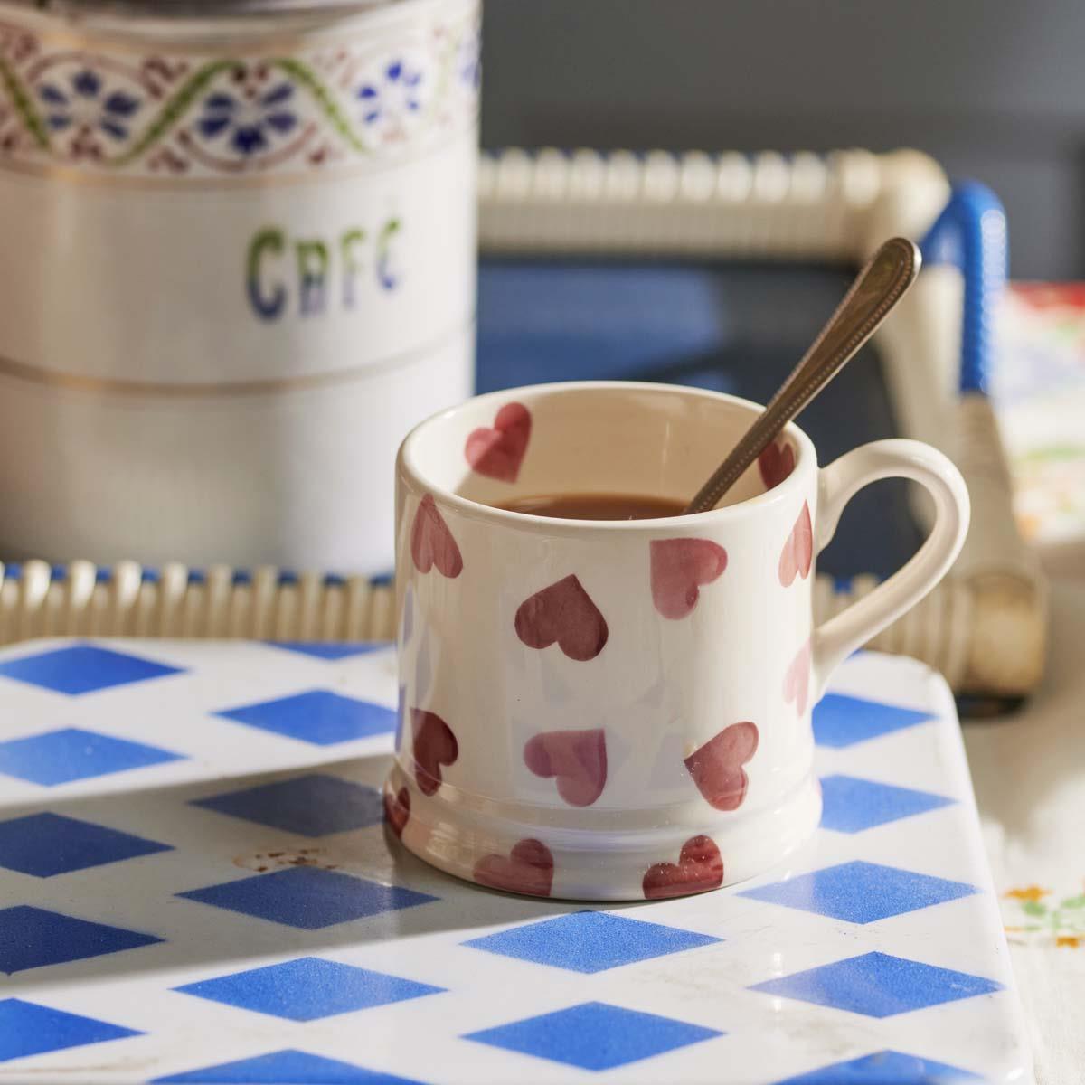 Emma Bridgewater Pink Hearts Small Mug LS3