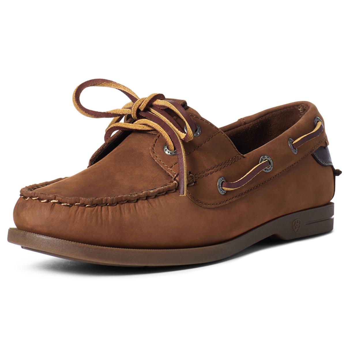 Walnut Ariat Womens Antigua Boat Shoes