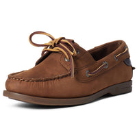 Walnut Ariat Womens Antigua Boat Shoes