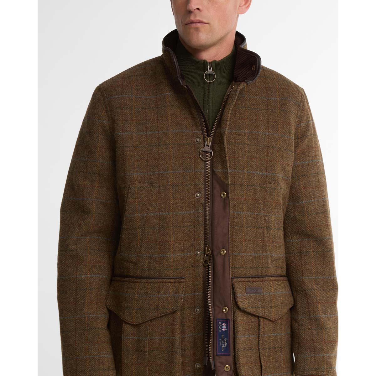 Barbour Mens Hereford Tweed Wool Jacket