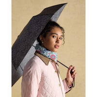 Black Joules Womens Rayne Umbrella With Model