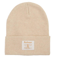 Cream Barbour Womens Ellison Beanie