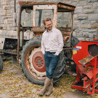 Albert and Maurice Widemarsh Shirt tractor