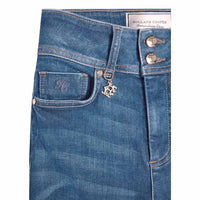 Aged Indigo Holland Cooper Womens Contour Skinny Jean Detail