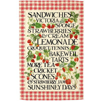 Emma Bridgewater Strawberries & Gingham Tea Towel