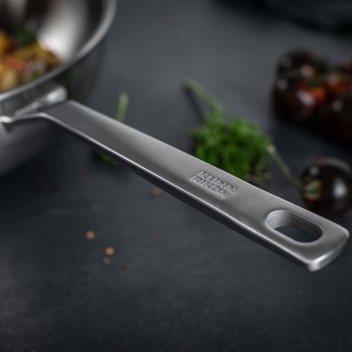 Kuhn Rikon Culinary Fiveply Wok With Lid and Helper LS9