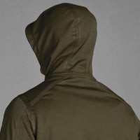 Pine Green Seeland Hawker Jacket Rear Hood Detail