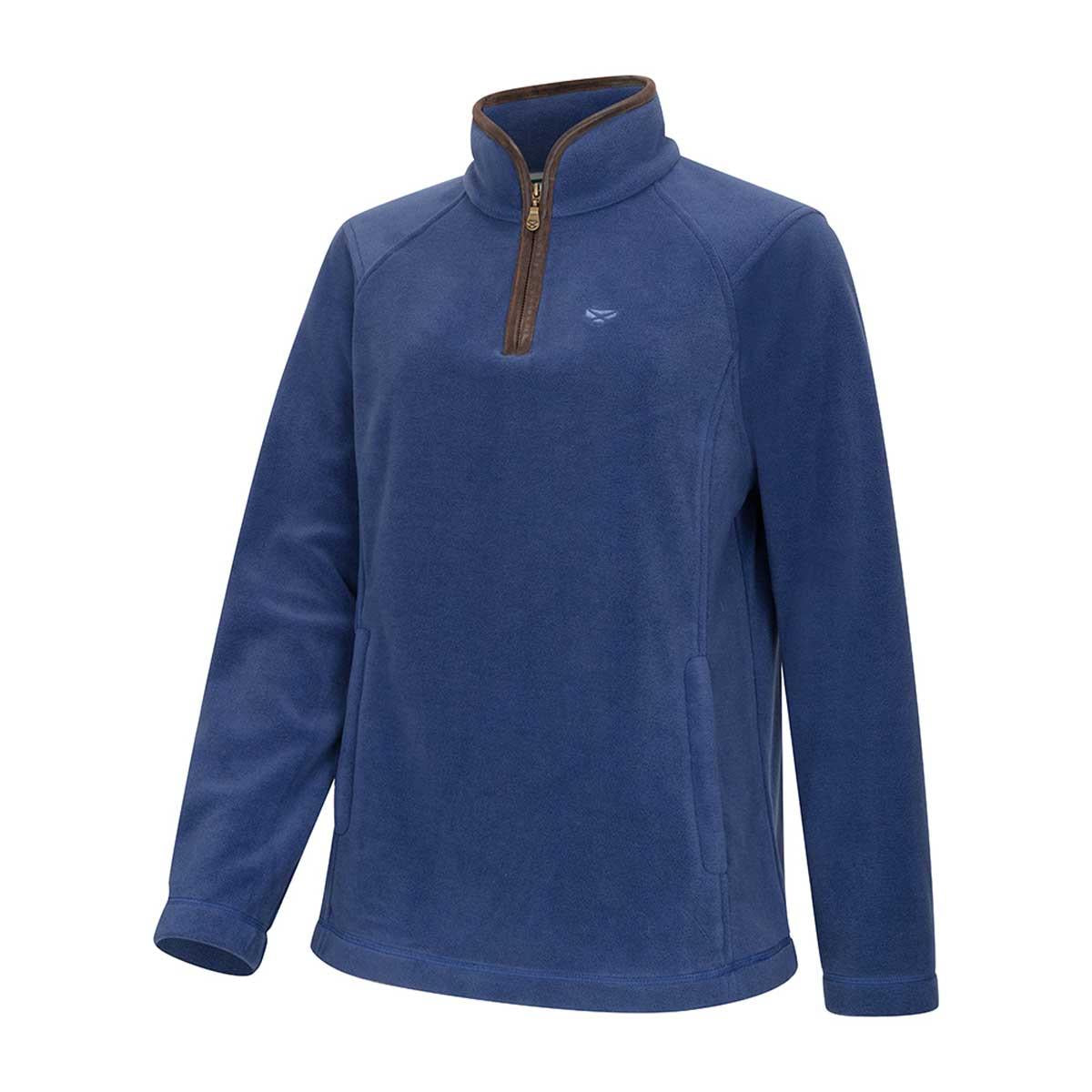 Hoggs Of Fife Womens Stenton 1/4 Zip Fleece Jumper