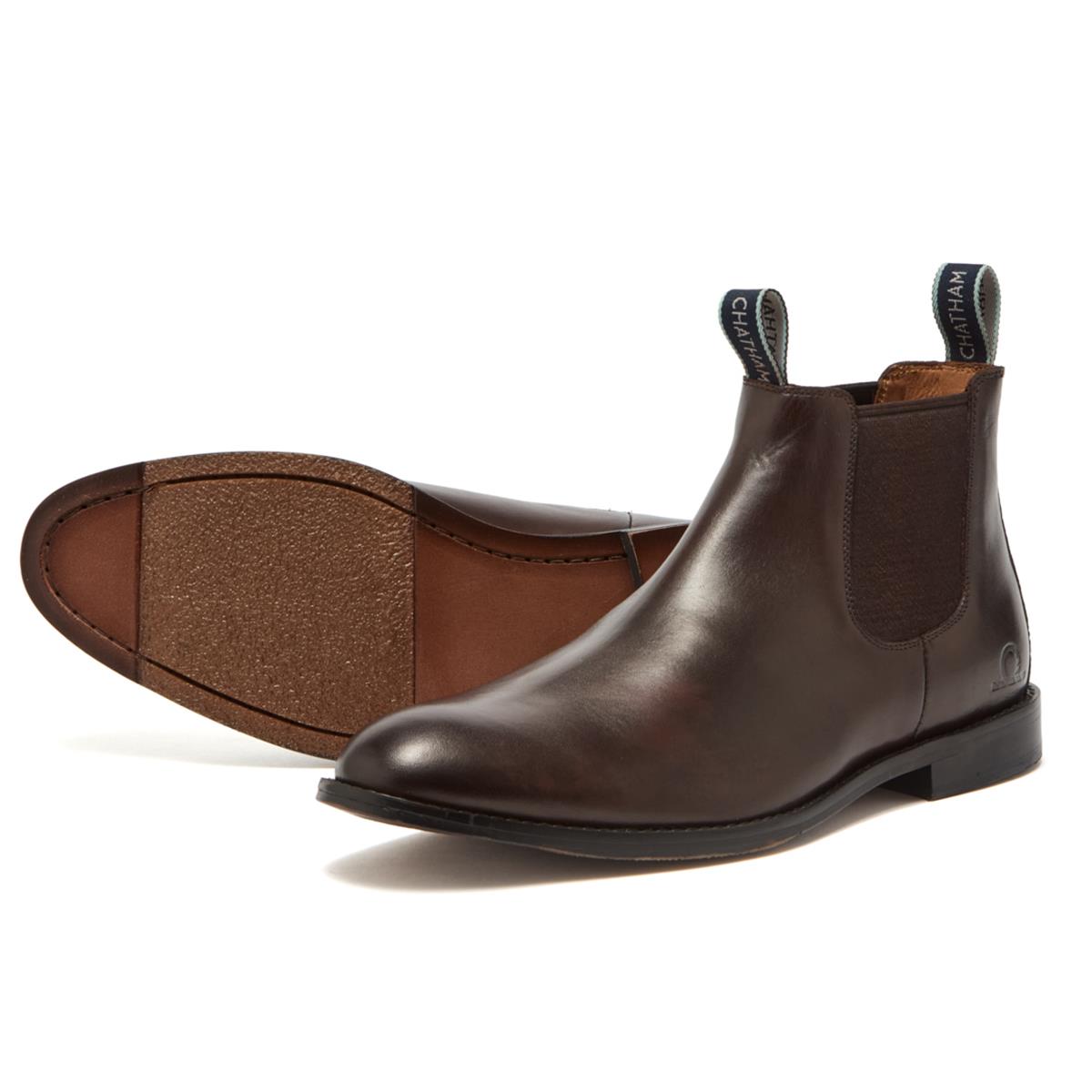 Chatham Mens Exton Dress Chelsea Boot