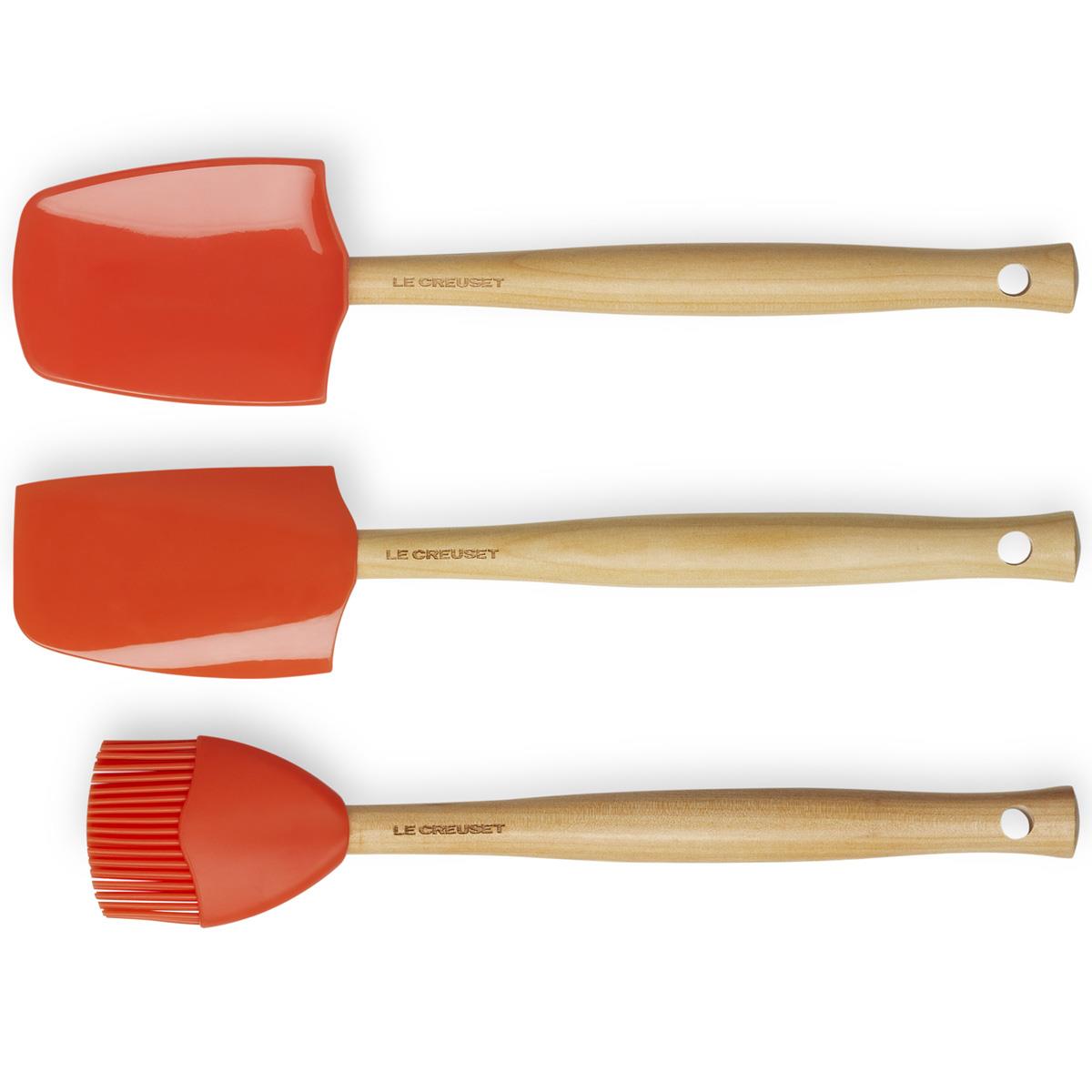 Le Creuset Silicone Craft Set Of 3 Spatulas