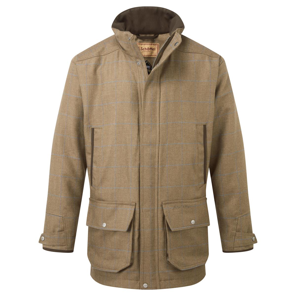 Schoffel Mens Ptarmigan Tweed Classic Coat