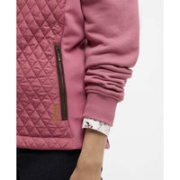 Wild Berry Barbour Womens Basswood Gilet sleeve