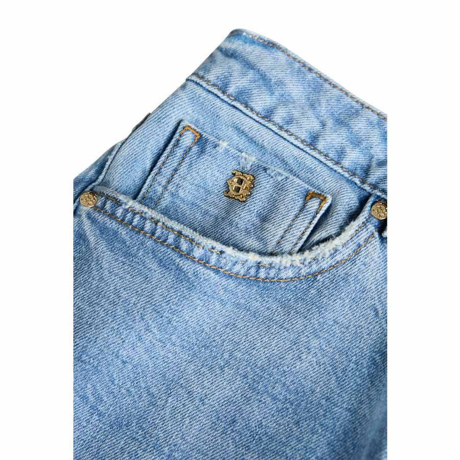 Vintage Denim Holland Cooper Womens High Rise Slim Jean Pocket