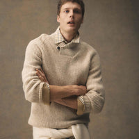 Barbour Mens Essential Fleck Shawl Neck Jumper