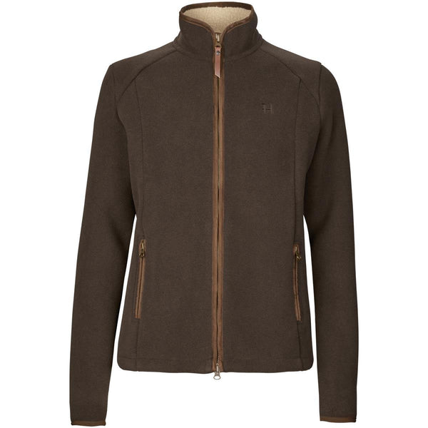 Demitasse Brown Harkila Womens Sandhem Sherpa Fleece Jacket