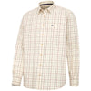 Rust Check Hoggs Of Fife Mens Chieftain Premier Tattersall Shirt