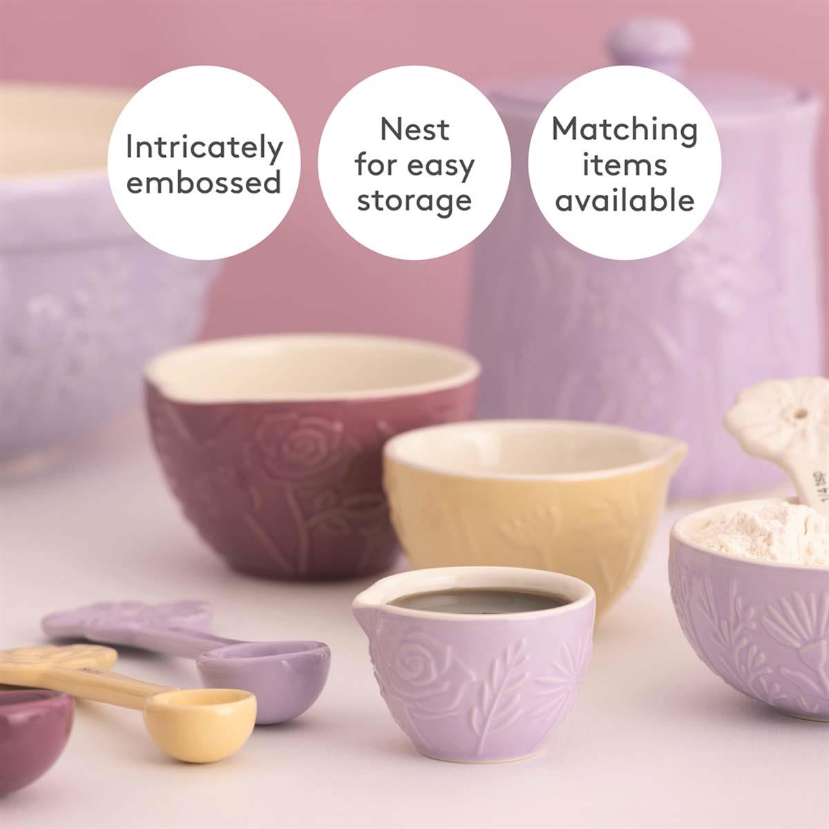 Mason Cash In The Meadow Set of 3 Measuring Cups INFO3