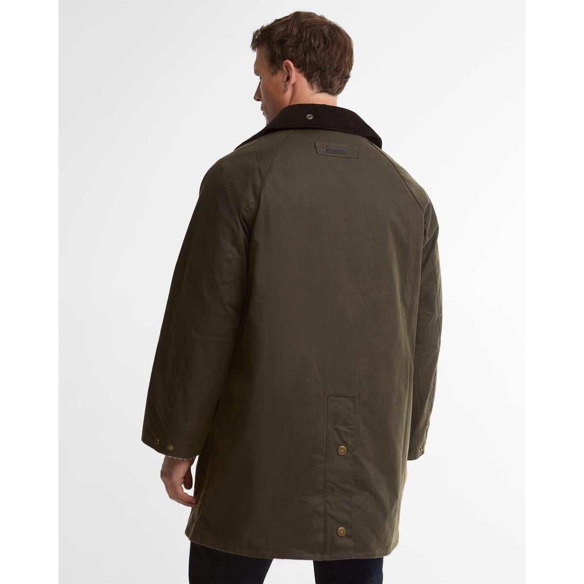 Barbour Mens Country Wax Mac Jacket