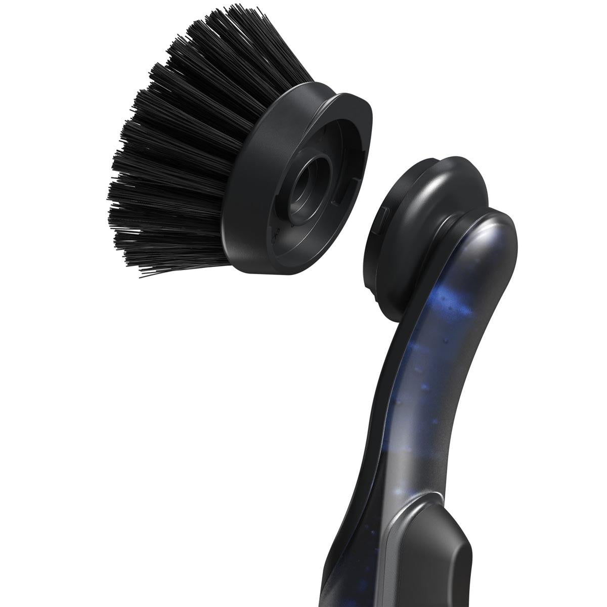 Joseph Joseph Sinktech Soap Dispensing Dish Brush With Replacement Head Removable Brush Detail