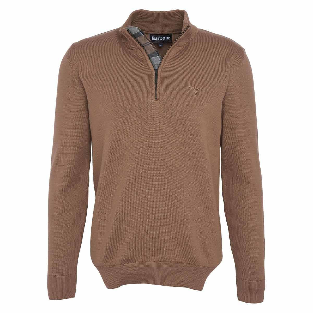 Fossil Barbour Mens Avoch Half Zip Sweater