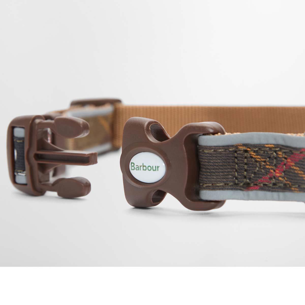 Barbour Reflective Tartan Dog Collar AW26