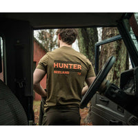 Military Olive Seeland Mens On Point T-Shirt Lifestyle