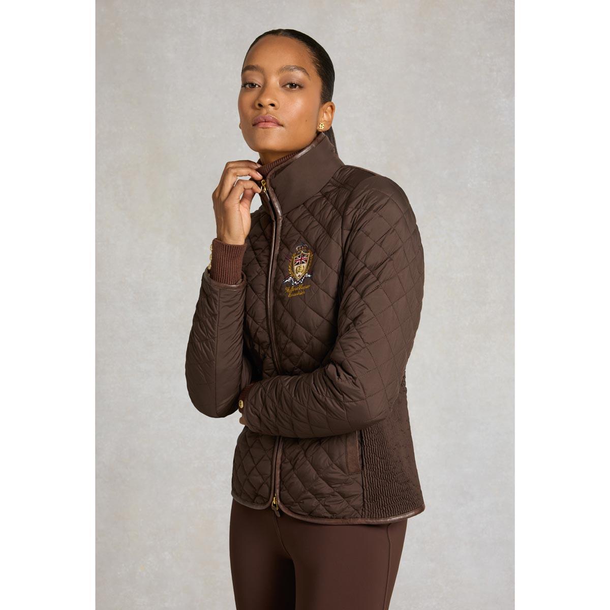 Holland Cooper Womens Boughton Diamond Quilt Jacket